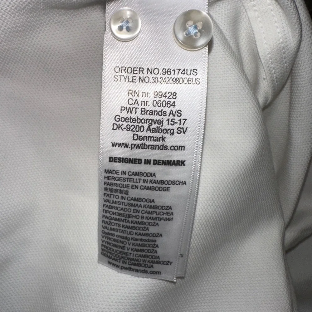 Lindbergh Black Modern Fit‎ Dress Shirt Floral Trim 3XL